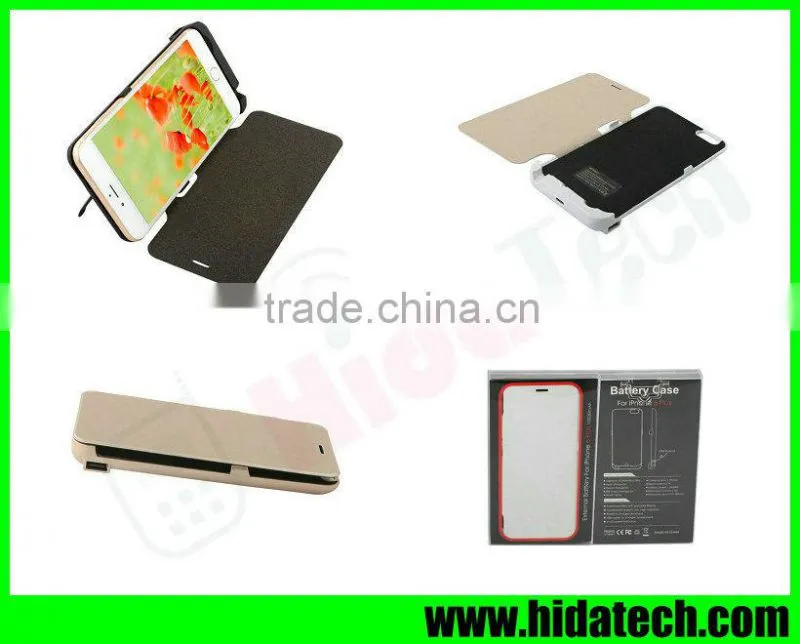 New product rechargeable back up battery charger cover case for iPhone 6 Plus 10000mah