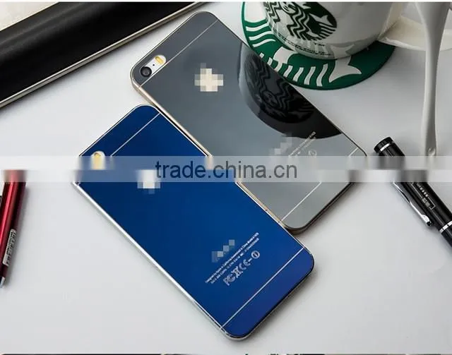 2016 new produtcts Full Color Titanium Alloy Tempered Glass for iPhone 6s Mobile Phone Case China supplier