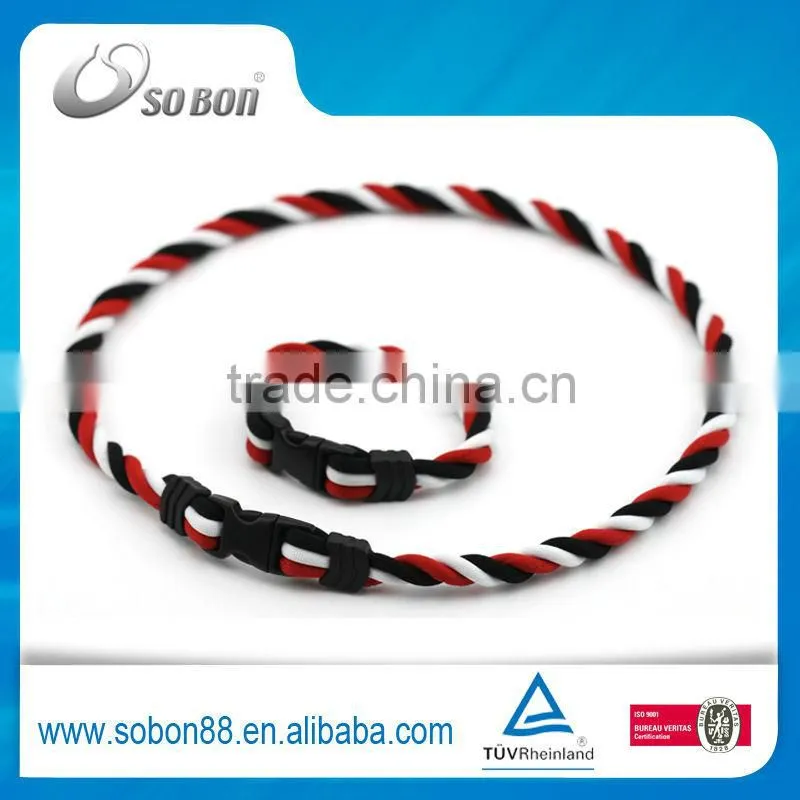 wholesale bulk free sample energy necklace set