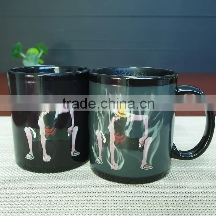 Best selling gift items change color mug OEM accepted