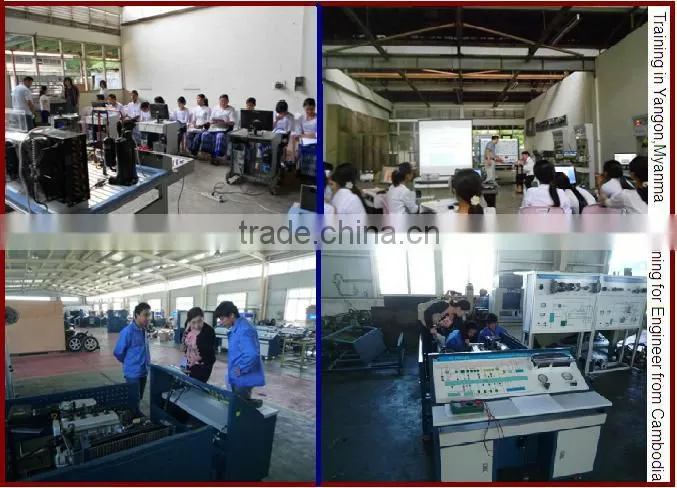 PLC-controlled Hydraulic and Pneumatic Educational Training Equipment (double-sides)