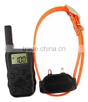 Dog Shock Collar with Rechargeable & Waterproof &LCD display