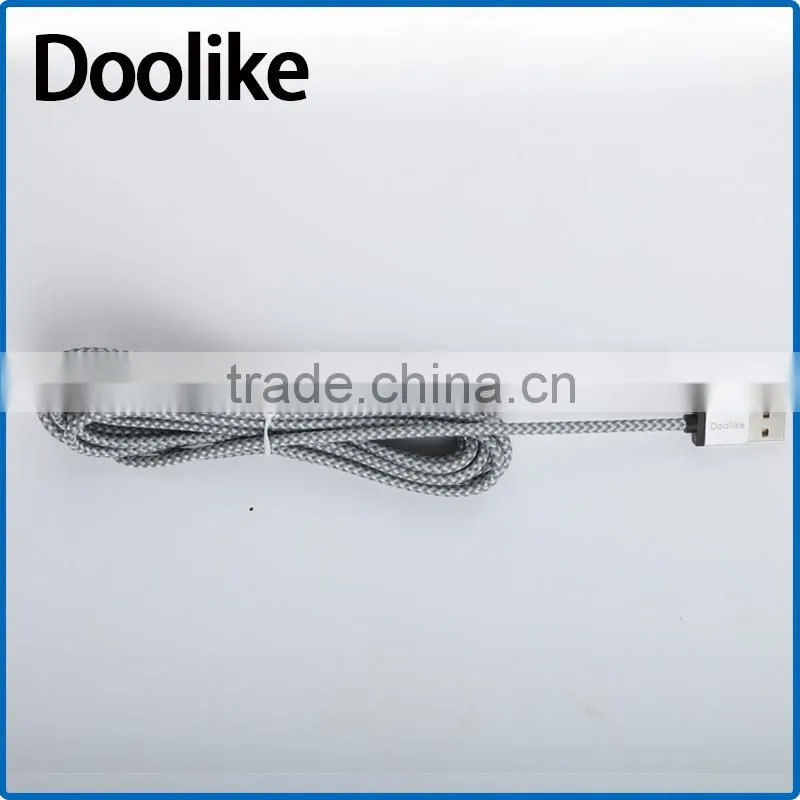 Doolike magnetic 3m micro USB braided 10ft cable Samsung S4 S6 Note4 transfer data line