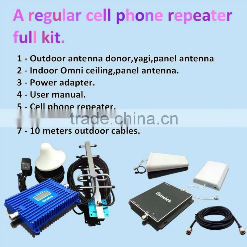 Hot sale tri-band GSM repeater,selective band mobile signal amplifier with CE,RHS certificate