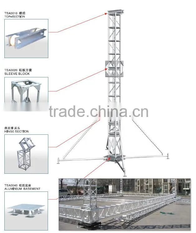 Square spigot truss,Bleachers Truss Canopy
