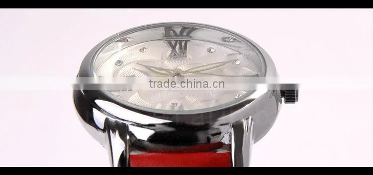 Leather Strap Women Wrist Watch Gift