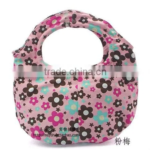 100% organic cotton fabric clear japanese fashion bags