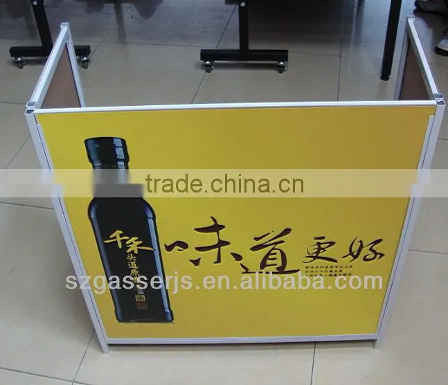 Factory customized aluminium alloy roll up banner heavy base