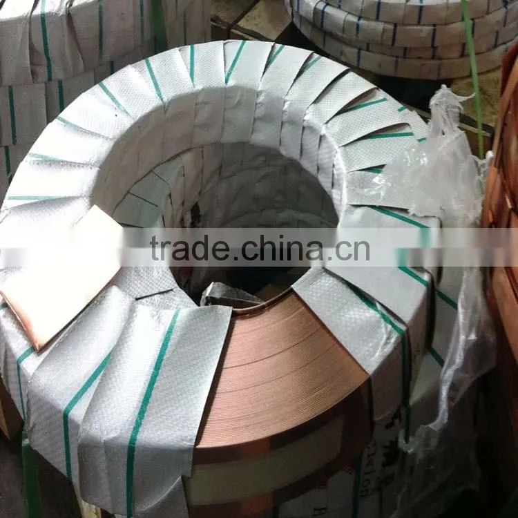 C1100 0.5mm t copper foil strips/coils for Electrical components making