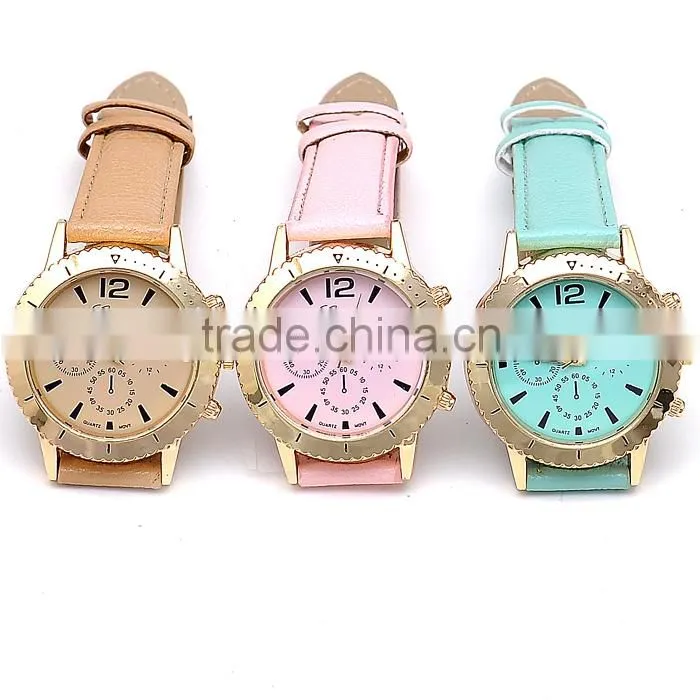 Antique Women Bronze Case Wrist Watch Vogue World Map Fashion Quartz 3ATM Horloges