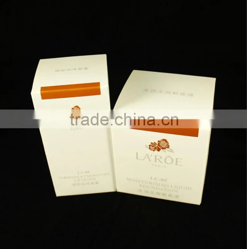 Custom cosmetics paper box