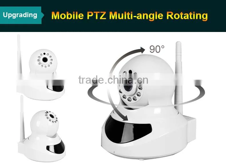 Kendom New 720P smart home cctv wireless camera security alarm system baby network wifi IP camera