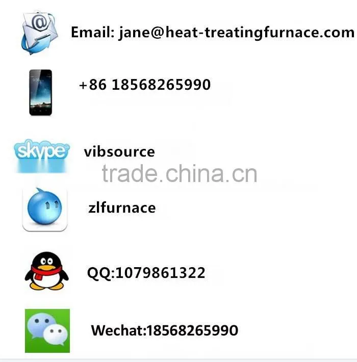 High quality bogie hearth metal hardening furnace