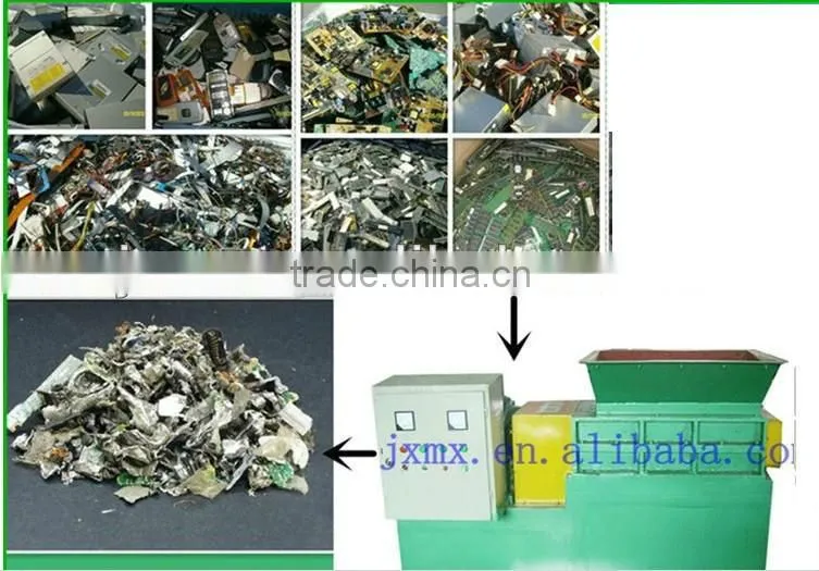 Samll capacity industrial scrap Metal can shredder