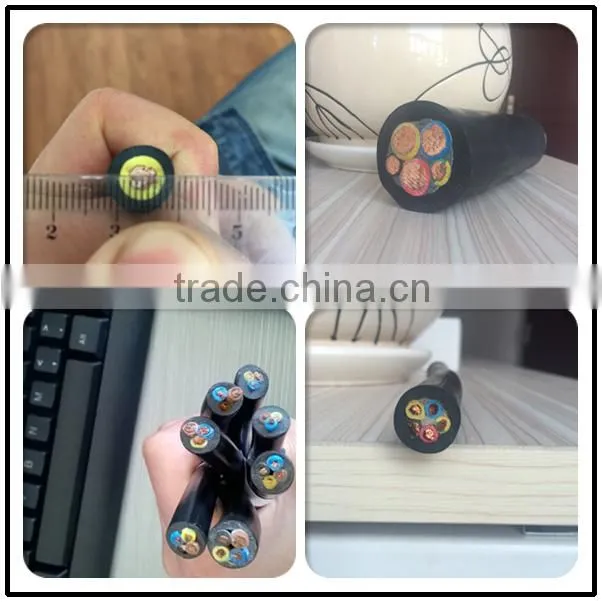 Custom made multi stranded 3 core flexible cable