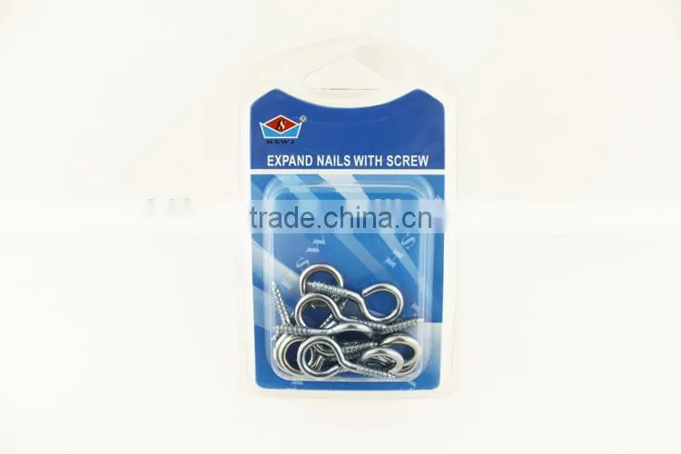 10PCS Silver Color Plated Iron Pendants Hook Screw Pins for Charms Jewelry Findings Accessories