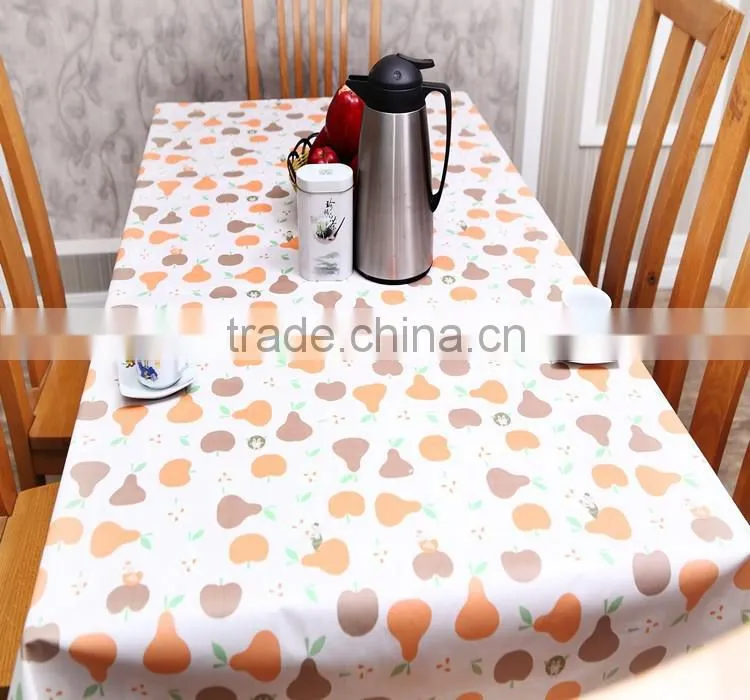 Fruits design table cover , kids plastic table cover, net fruit cover, fruit cover