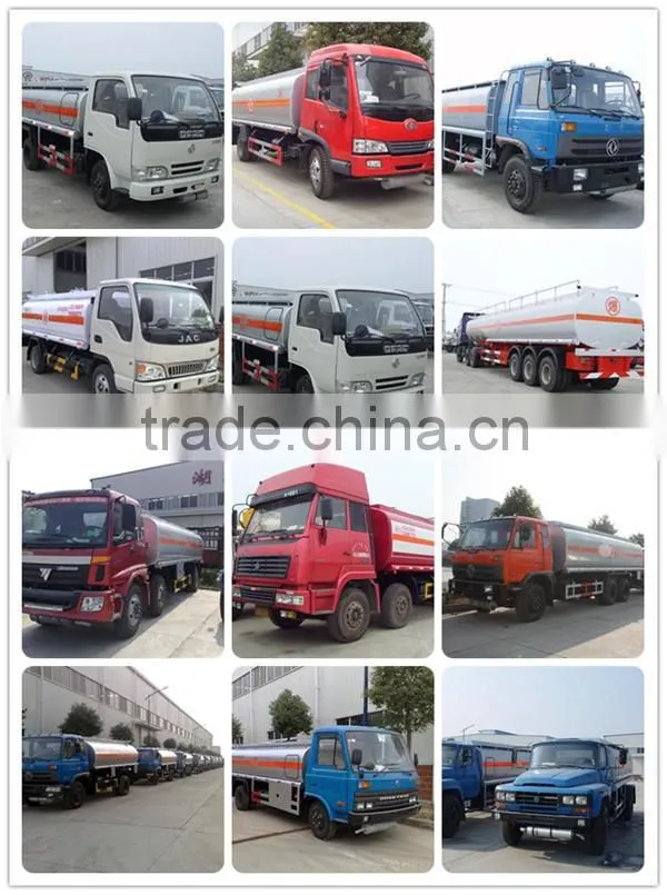 NEW product 15000L Dongfeng oil transport truck, hot oil trucks for sale