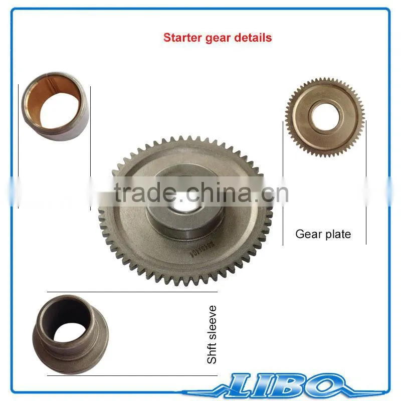 Motorcycle overrunning clutch gear for ZY150