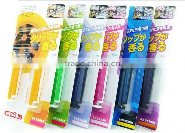 2015 Popular air vent freshener/air freshener car clip