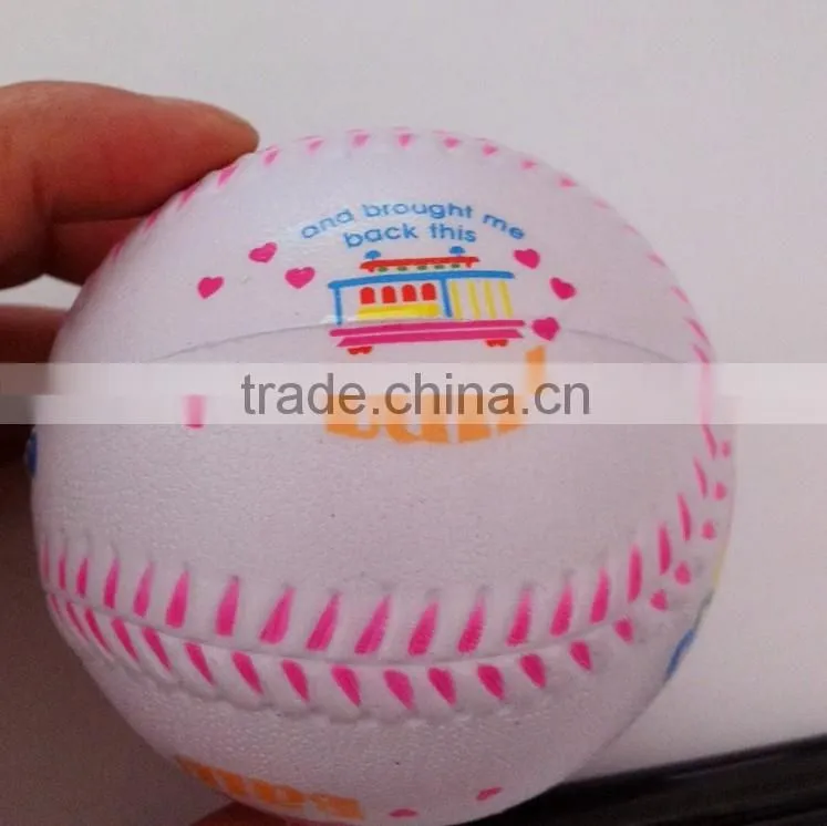 middle rebound foam baseball promotional gifts
