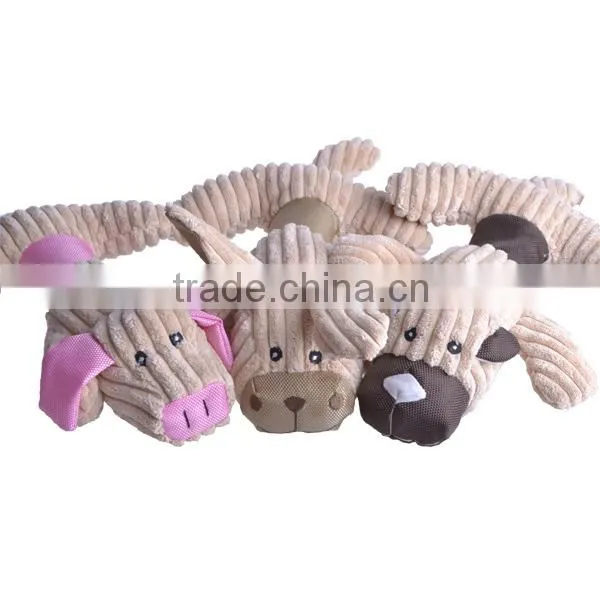 2016 Durable Chewing Squeaker Plush Dog Toys In Stock