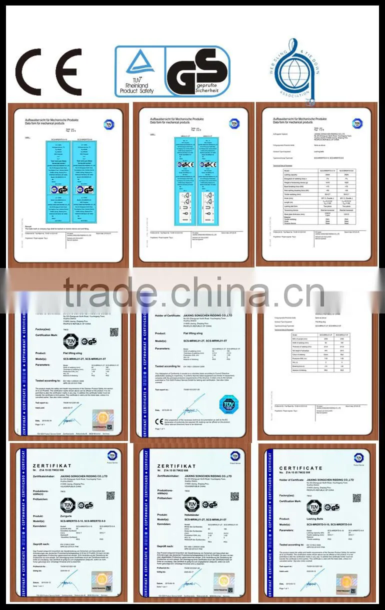 Lashing Strap adjuster/One Time Buckle/One way lashing buckle