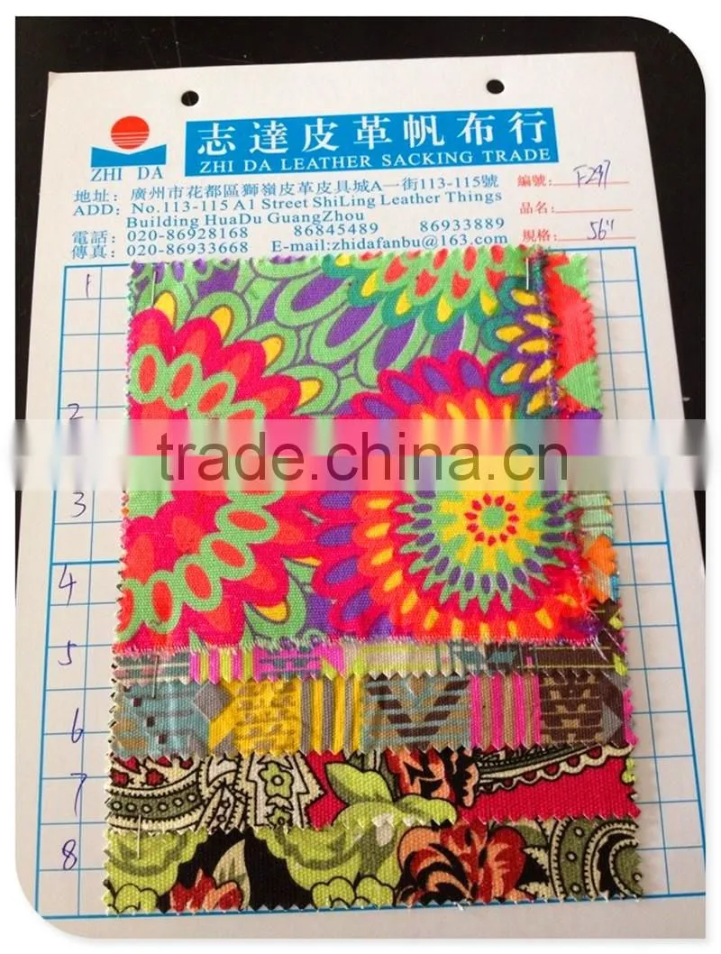 100% cotton printed fabric for Textiles new design 2016