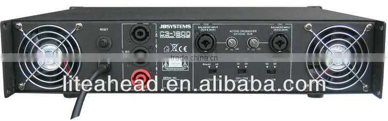 Professional Amplifier C3-1800