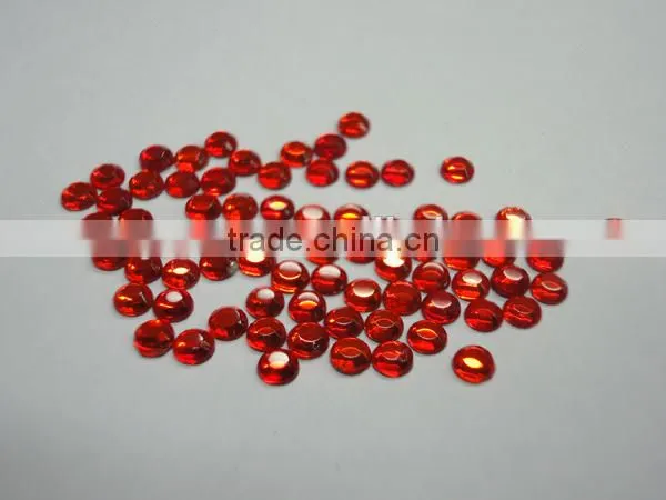 Shinning Good Quality Siam Kroean Loose Stones For Wedding Dressese