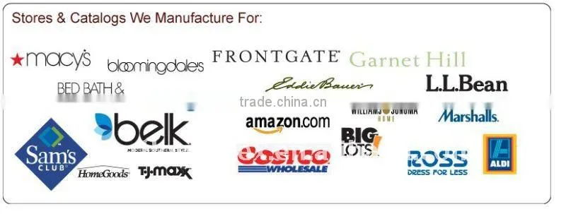 Waterproof down alternative microfiber filling pillow for hotel