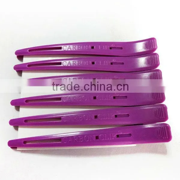 Professional salon hair clips carbon clips