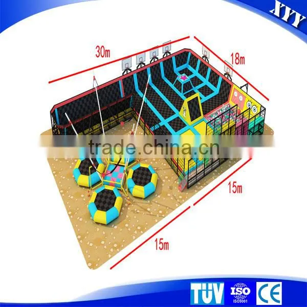 2016 Best discount indoor trampoline park for sale