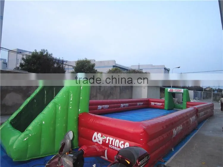 gaint Outdoor Inflatable Football/Soccer Field football pitch for sale