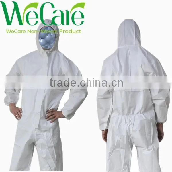 Disposable Non woven Camouflage Coverall for CS field operation