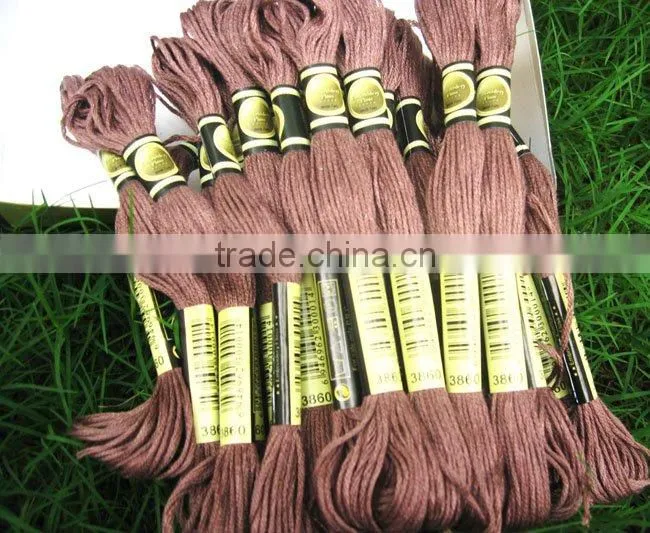 Cross embroidery thread