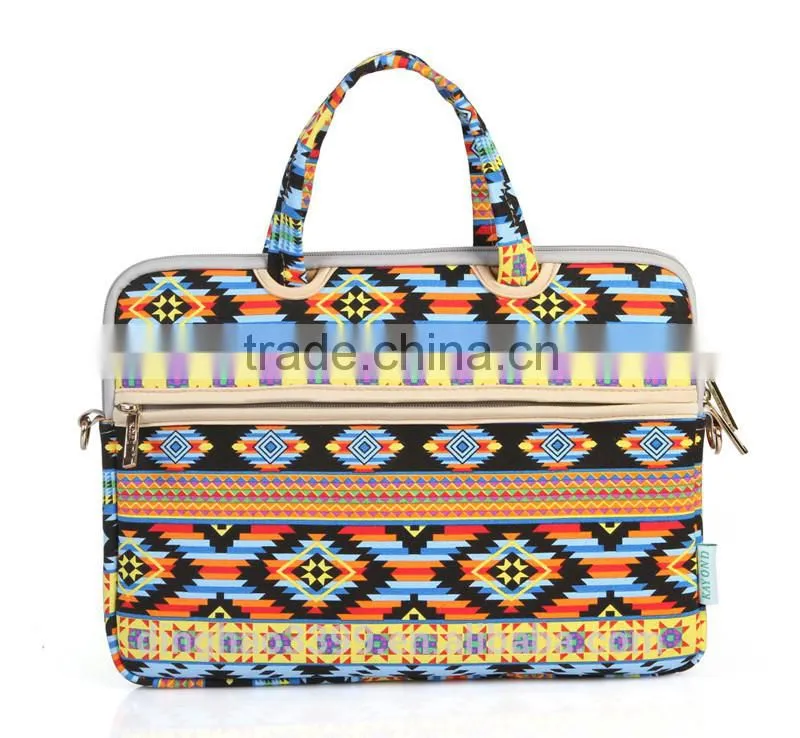 Hot-Selling Lady Single Colorful Shoulder Bag Top Quality Retro Business Bag Classic Laptop Bag for Lady