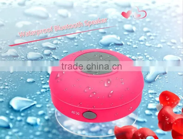 Hot selling mobile phone waterproof bluetooth super bass portable speaker with usb port