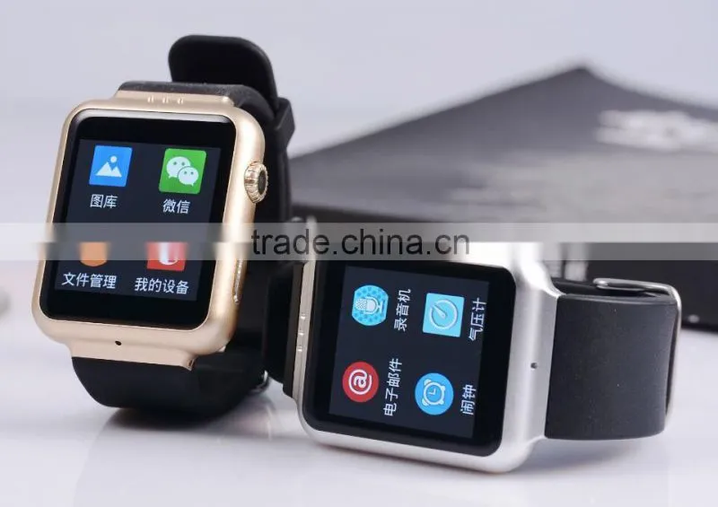 New arrive android smart watch phone with SIM card support 3g GPS WIFI ,heart rate ,pedometer man/woman gps watch phone