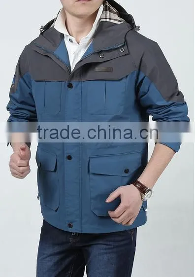 Custom Men Windproof And Waterproof Jackets
