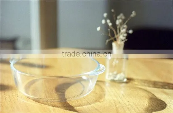 High borosilicate glass cookware