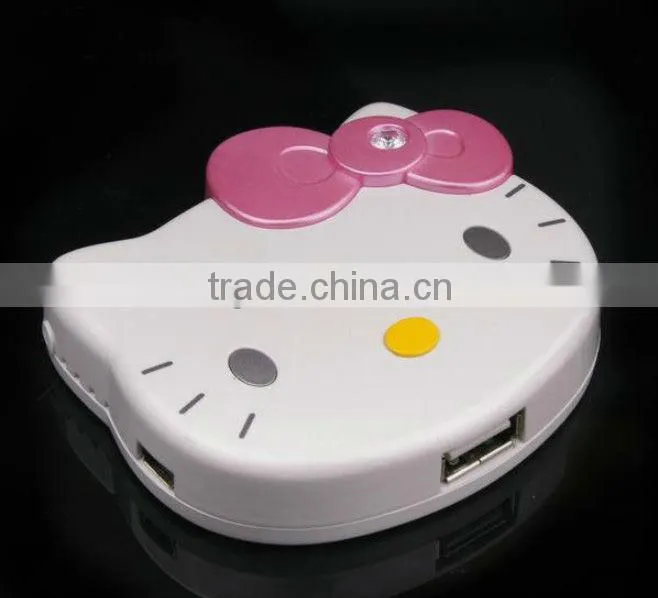 Lovely Hello Kitty Power Bank 4300mAh Hello Kitty Charger
