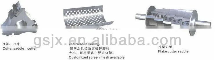 plastic crushing machinery