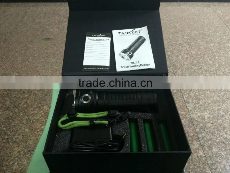 Good police flashlight Tank.007 RC11 5 modes 2000 lumen LED flashlight torch RC11
