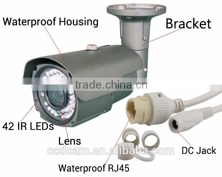 Products Manufacturer Full HD 1080P Security Camera Outdoor Night Vision Onvif P2P Camera 2MP IP Bullet