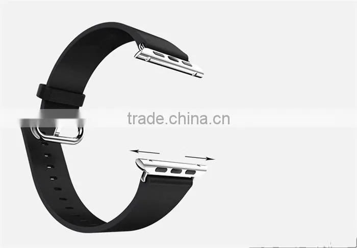 factory wholesale sport watch strap leather watch strap Smart watch band for leather apple watch band
