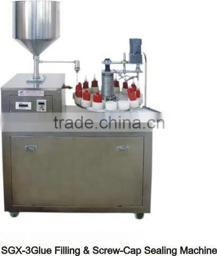 1.1KW Screw Cap Liquid Tube Filling And Sealing Machine