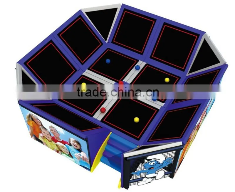 Kaiqi Playground Equipment Trampoline with high quality KQ60153B