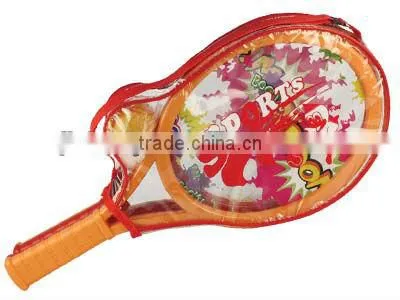Plastic outdoor toy beach racket with pvc bag