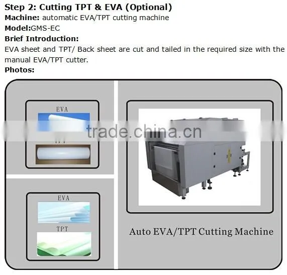 PV module assembly equipment